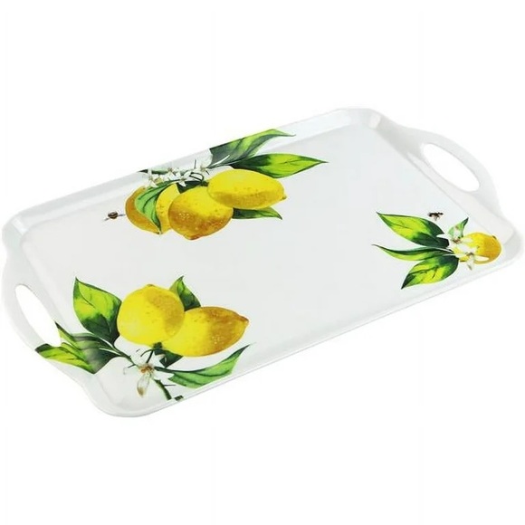 Reston Lloyd Lemons Melamine Tray NWT - Picture 3 of 5